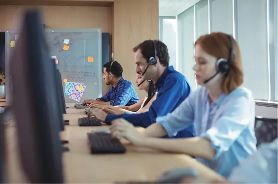 Centros de atención telefónica