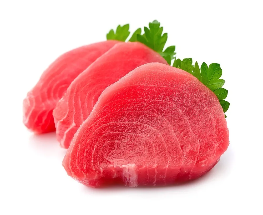 Fresh sushi-grade tuna