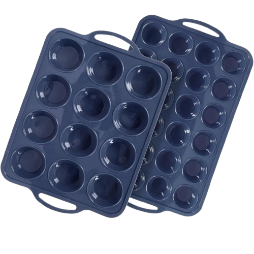 Muffin mold (silicone or small metal pan)