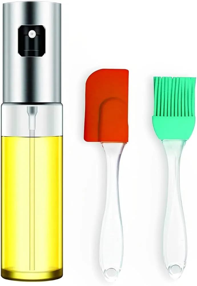 Oil spray or brush